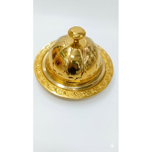 Stainless Steel Dome Platter Golden Mandi Dish - Crockery - Best Price in Pakistan - HitShop.pk